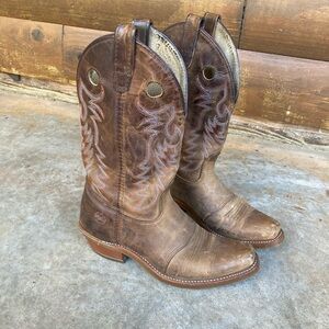 Double H | Brown Western Cowboy Boots